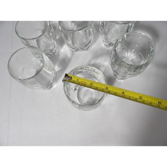 Libbey Duratuff Quantum 8 Oz Glasses Double Old Fashioned 15694 Square Base (6) - Picture 5 of 7